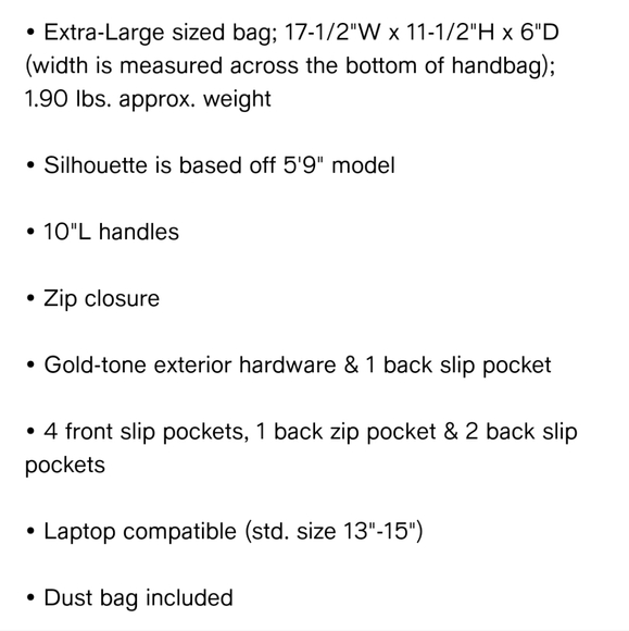 Michael Kors Aria Large Tote - Picture 4 of 4